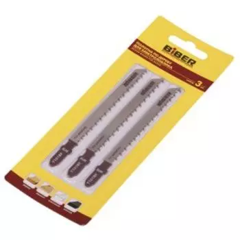 Полотна для электролобзиков чистые, БИБЕР, 74 мм