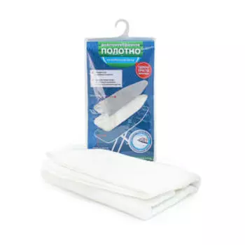 Полотно под чехол для гладильной доски Eva, 130х52 см, ПЭФ