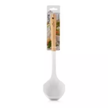 Половник Flute, 34 см, дерево/силикон