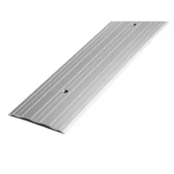 Порог алюминиевый анодированный, 0.9 м, А60, 60 мм, серебро