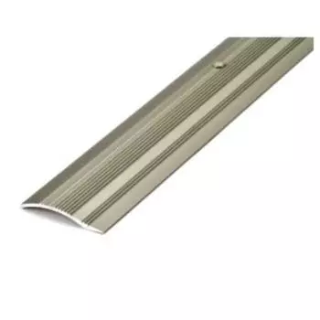 Порог алюминиевый разноуровневый анодированный, 0.9 м, С4, 39.4 мм, бронза