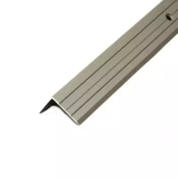 Порог-угол алюминиевый анодированный, 0.9 м, 24х18 мм, бронза