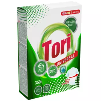 Порошок стиральный универсальный Tori Universal, 350 гр