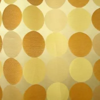 портьера BELEZZA Рондо, 140х280см, бежевый/золотой/оранжевый, на шторной ленте