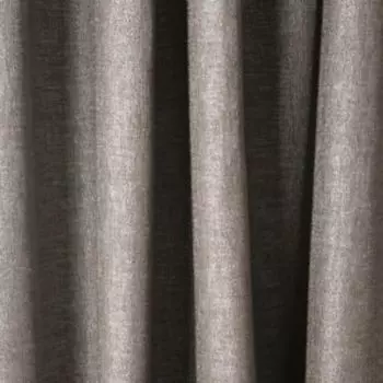 портьера Блэкаут имитация льна, размер: 200х270см, без подгиба, на шторной ленте, серый
