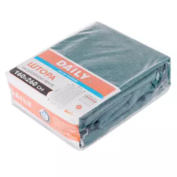 портьера ИМАН размер:160х260см, цвет: изумрудный, состав 100% полиэстер, на шторной ленте