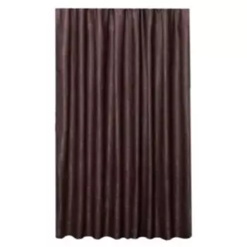 портьера Софт, размер: 200х270см, без подгиба, на шторной ленте, венге