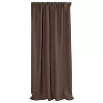 Портьера Волшебная ночь, 200х270 см, шоколад, рогожка