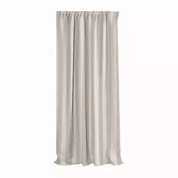 Портьера Волшебная Ночь, 200х270 см, зебра-экрю, рогожка