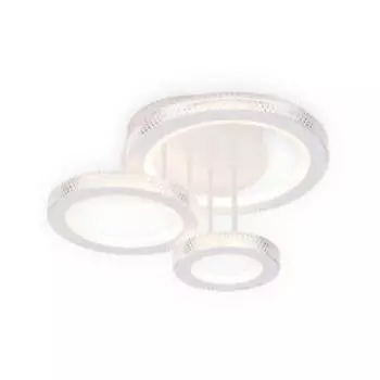 Потолочный светодиодный светильник с пультом FA8867/3 WH, 38 Вт, 3000-6400K, ПДУ ИК, 47х38 см