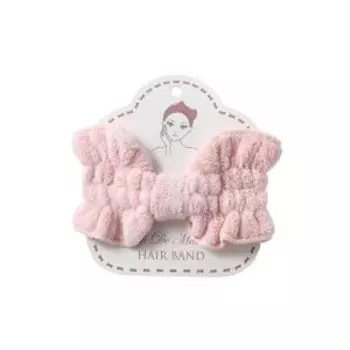 повязка для волос SOFI DE MARKO №5 махровая женская, цвет розовый, 100% вискоза