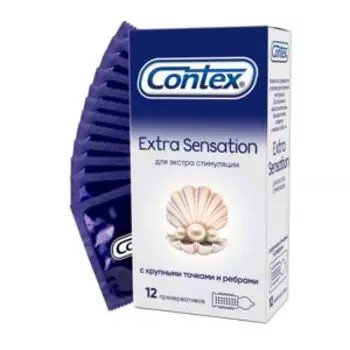 презервативы CONTEX Extra Sensation 12шт