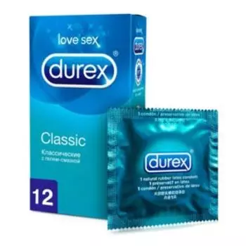 презервативы DUREX Classic классические 12шт