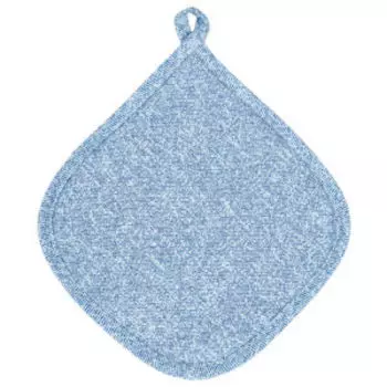 Прихватка Джинс, 20х20 см, рогожка