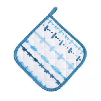 Прихватка FeelingsShop Средиземноморье, 20х20 см, рогожка, хлопок 200г/м2