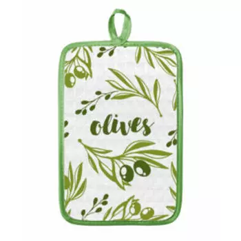 Прихватка Grand Style Оливки, 14х22 см, хлопок, шелкография