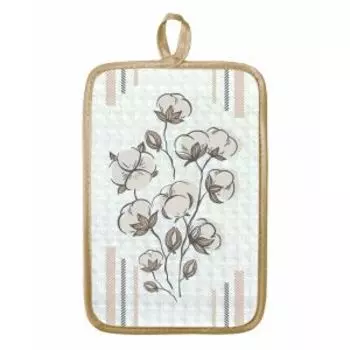 Прихватка Хлопок полоса, 14х22 см, хлопок 230 г/м2, шелкография