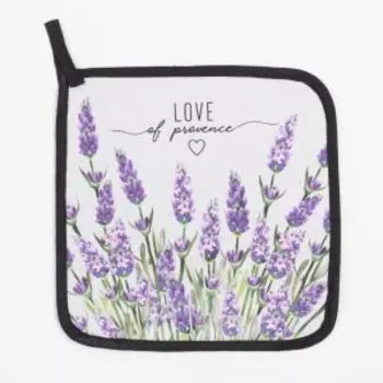 Прихватка Этель Lavender, 19х19 см, саржа/ватин