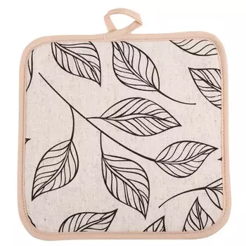 Прихватка Листики, 18х18 см