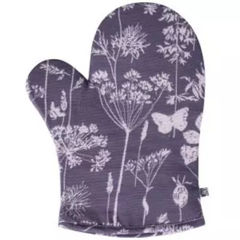 Прихватка-рукавица кухонная большая Скандинавия, рогожка, хлопок, в ассортименте