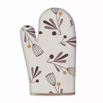 Прихватка-рукавица Вишенки цветные, 20х28 см