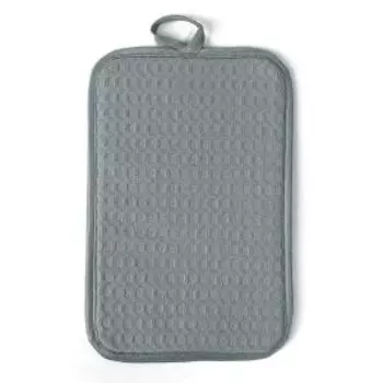 прихватка Серый, 14х22см, 100% хлопок