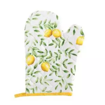 Прихватка-варежка FeelingsShop Дары, 18х30 см, рогожка, хлопок 200г/м2