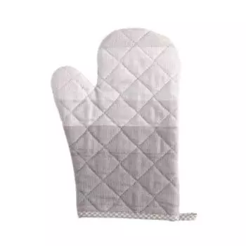 Прихватка-варежка FeelingsShop Полоска, 18х30 см, рогожка, хлопок 200г/м2