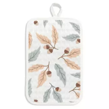 прихватка Жёлуди, размер: 14х22см, 230 г/м2, хлопок, шелкография