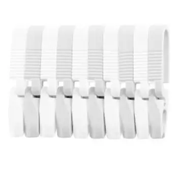 Прищепки-держатель Econova, 10 шт, пластиковые, универсальные