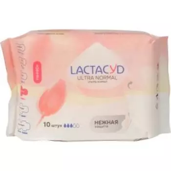 Прокладки гигиенические Lactacyd Ultra Normal, 10 шт