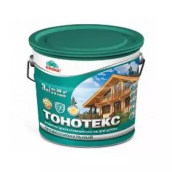 Пропитка для дерева Тонотекс, махагон, 3 л