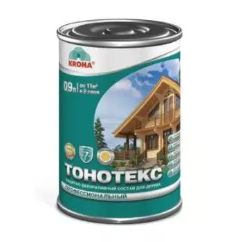 Пропитка для дерева Тонотекс, орегон, 0.9 л