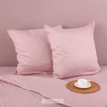 Простыня Домовой, Евро, 220х240 см, страйп-сатин