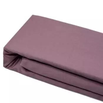 Простыня Домовой на резинке, 160х200 см, сатин, гладье