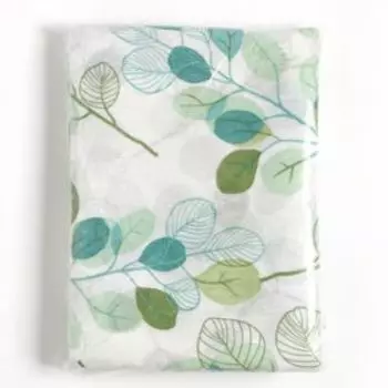 простыня ЭКОНОМЬ И Я 1,5-сп, размер: 150х215см, бязь, 100%хл., 100г/м2, зелёный, Эвкалипт