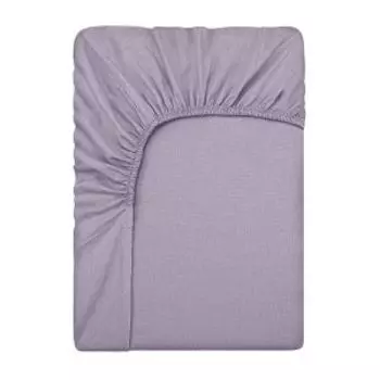 Простыня на резинке Bravo, 140х200 см, поплин, хлопок 110 гр/м2, лилия