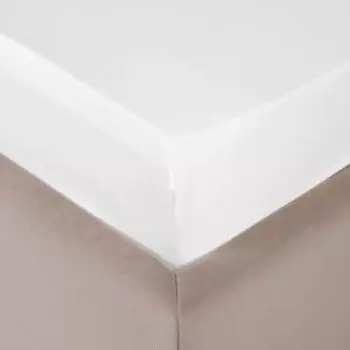 простыня на резинке DOME сатин, размер: 160х200х25, 1 шт., 100%хл, 110г/м2, Лорено белый