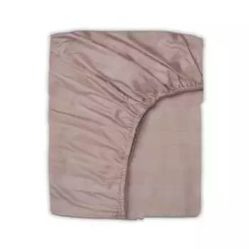 Простыня на резинке Picassa Home Collection, 200х200 см, страйп-cатин, 125г/м2, лиловый