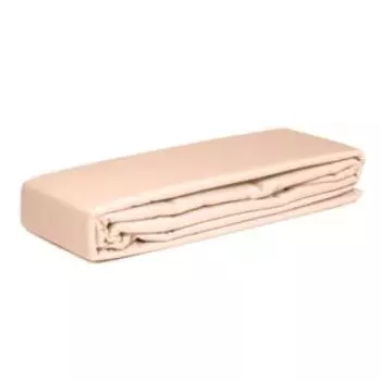 Простыня Picassa, 2-сп, 180х215 см, сатин, гладье, кремовый