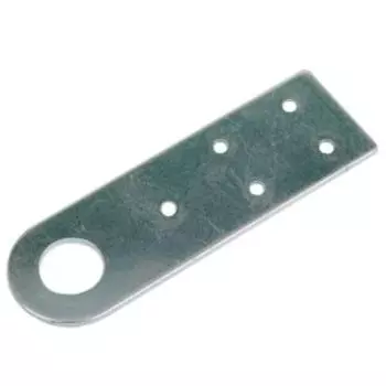 Проушина, 56х77 мм, цинк белый