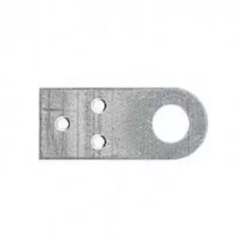 Проушина, 70х30 мм, цинк белый