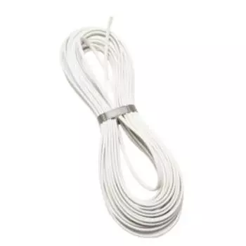 Провод Реальная Электрика ШВВП, 2х0.75, 5 м, белый