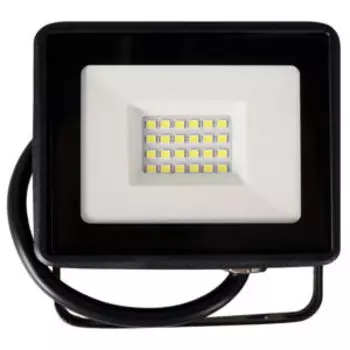 Прожектор светодиодный ЭРА Red Line, 30 Вт, черный