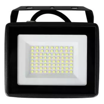 Прожектор светодиодный ЭРА Red Line, 50 Вт, черный