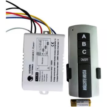 Пульт с контроллером 3 положения включения Символ Света