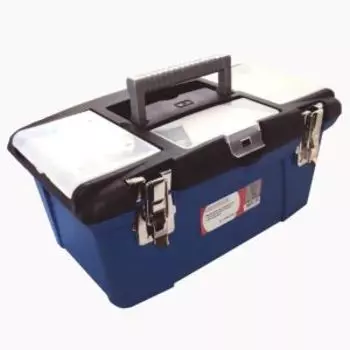 ящик для инструментов JETTOOLS 16" с 2 металлическими замками и органайзером 400*250*180 мм JT1602313