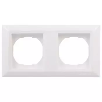 Рамка 2 поста Vesta Electric Roma White