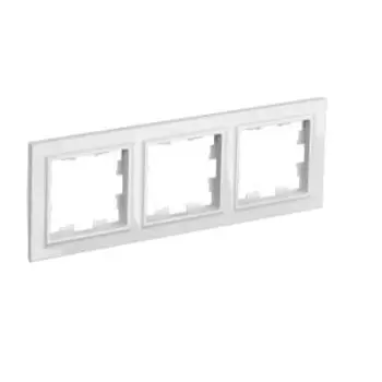 Рамка 3 поста IEK Brite, белый