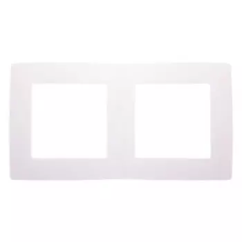 Рамка Эра 12 на 2 поста, белый
